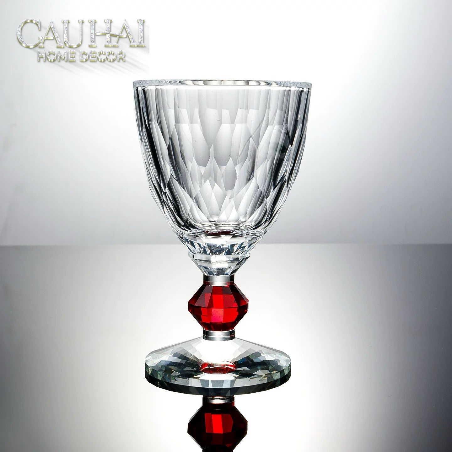 Maison Couture - Ly Pha Lê Cristalleries Goblet Burgundy Glasses 270ml-LY THỦY TINH-CẬU HAI HOME DECOR