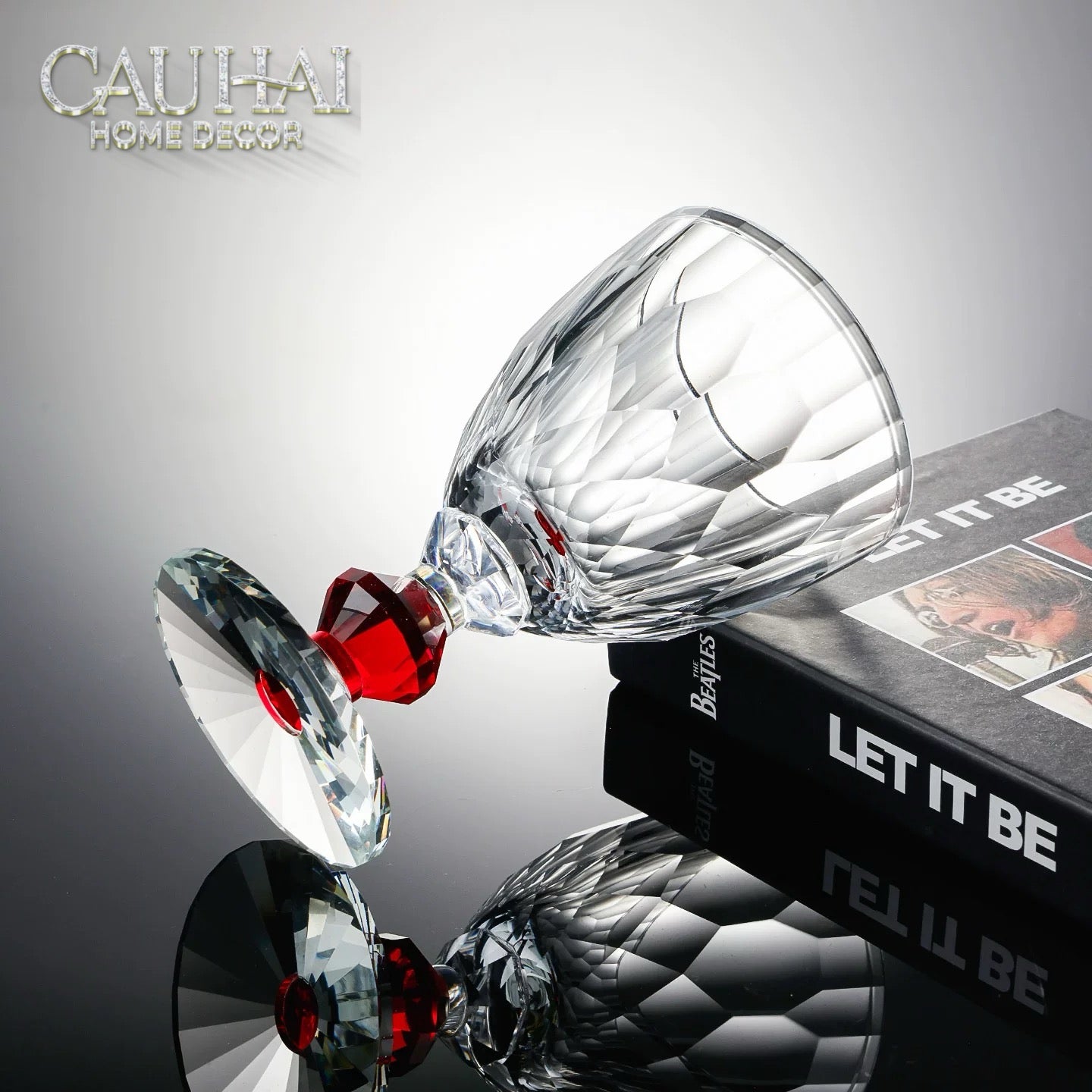 Maison Couture - Ly Pha Lê Cristalleries Goblet Burgundy Glasses 270ml-LY THỦY TINH-CẬU HAI HOME DECOR