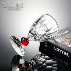 Maison Couture - Ly Pha Lê Cristalleries Goblet Burgundy Glasses 270ml-LY THỦY TINH-CẬU HAI HOME DECOR
