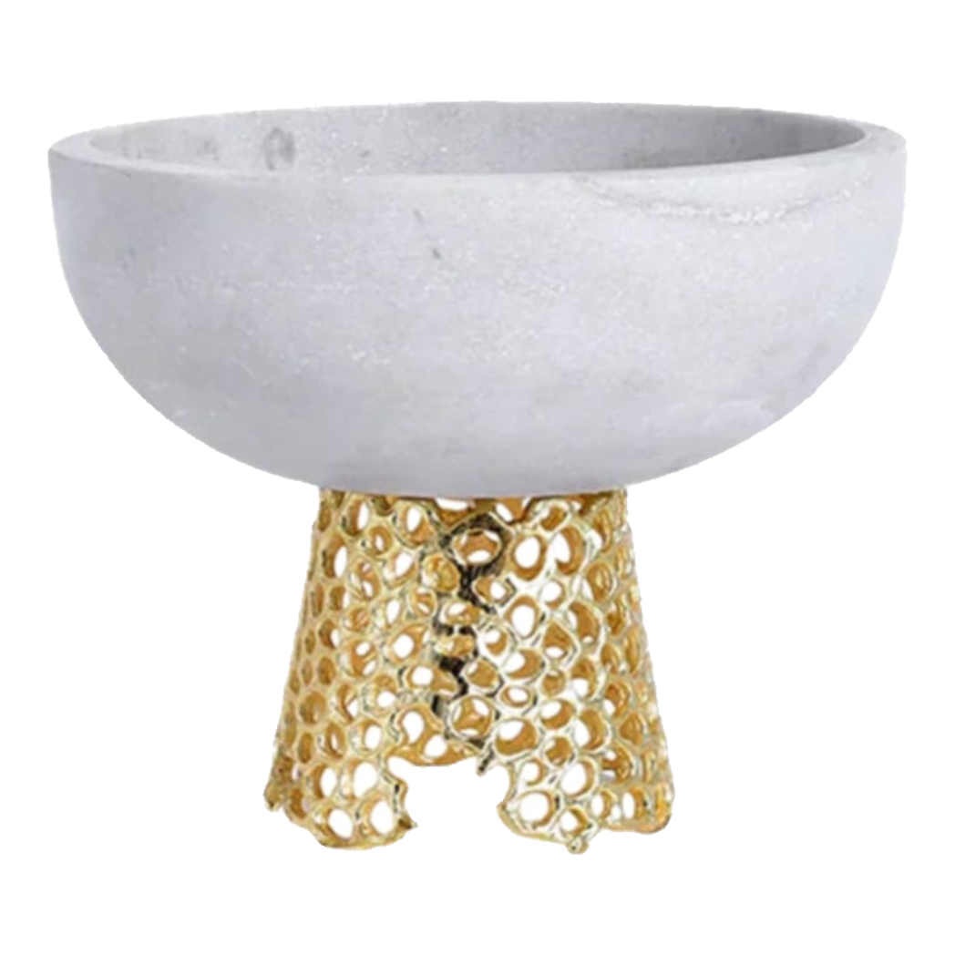 Maison Couture  - Đĩa Trái Cây Marble Stone Fruit Bowl - Arthur Prime Size M 14x17