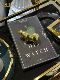 Maison Couture - Sách Fashion Runway A Man And His Watch 28x18x3 176 pages-CẬU HAI HOME DECOR