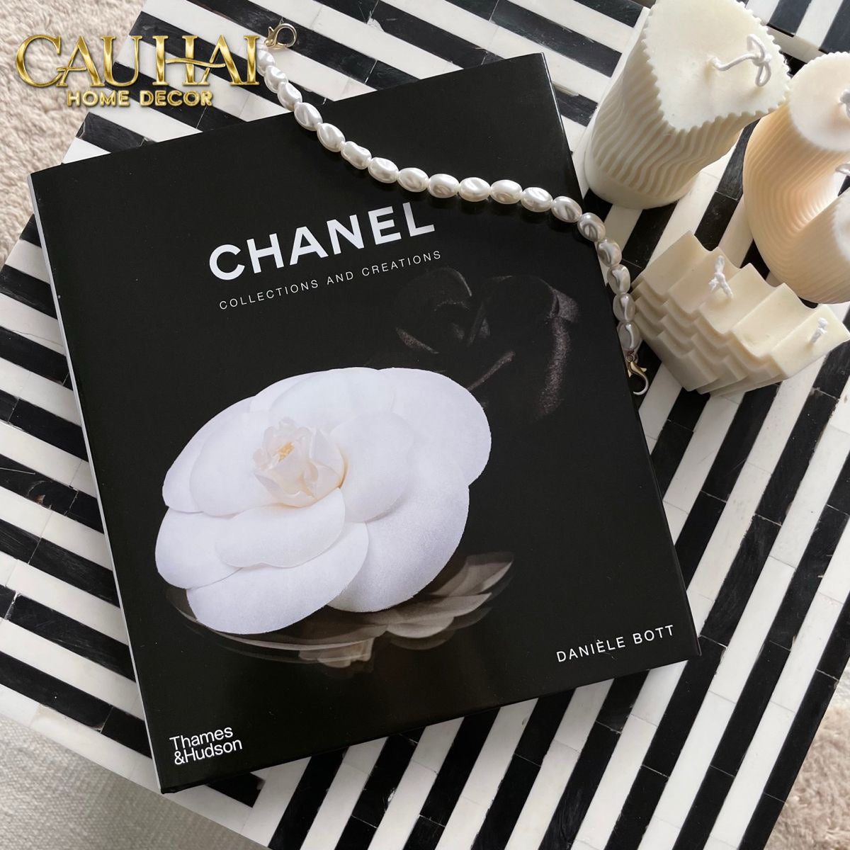 Maison Couture - Sách Fashion Runway - Coco Camélia 25x29x2.5-SÁCH TRANG TRÍ-CẬU HAI HOME DECOR