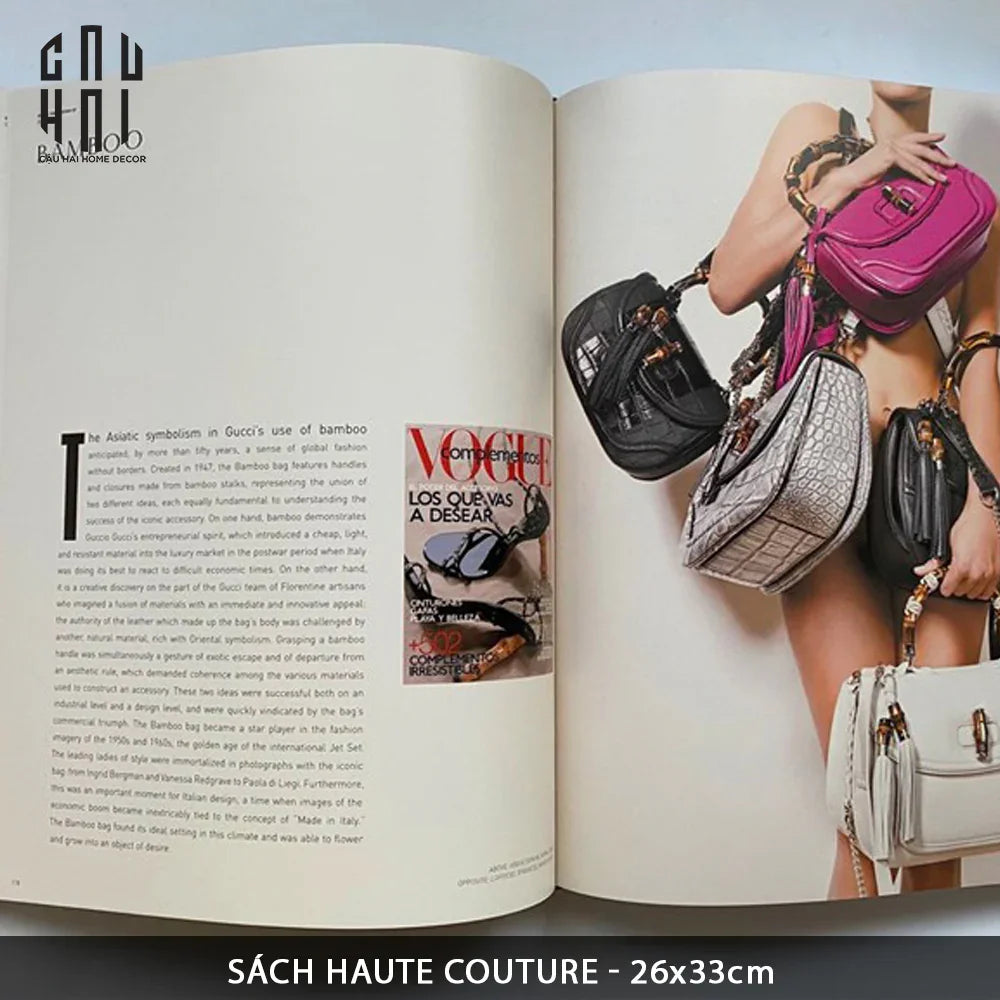 Maison Couture - Sách Fashion Runway The Making Of GG 26x33 383 pages-SÁCH TRANG TRÍ-CẬU HAI HOME DECOR