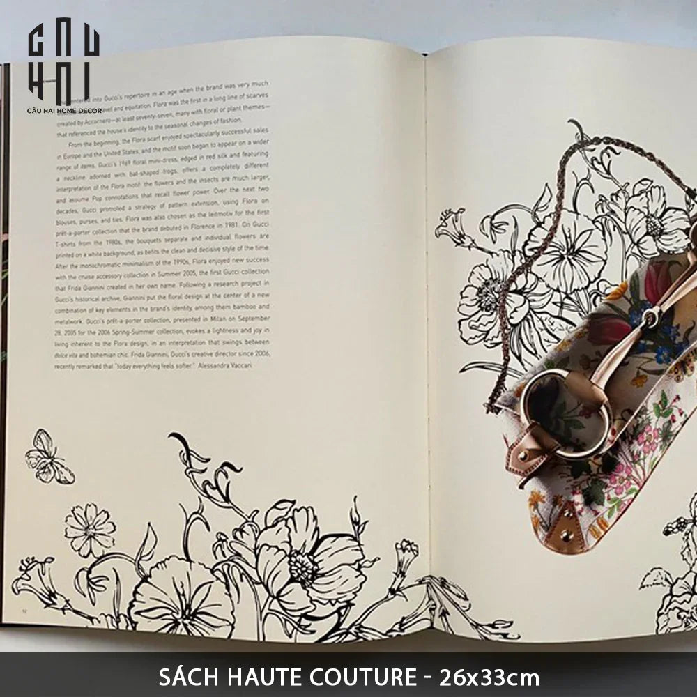 Maison Couture - Sách Fashion Runway The Making Of GG 26x33 383 pages-CẬU HAI HOME DECOR