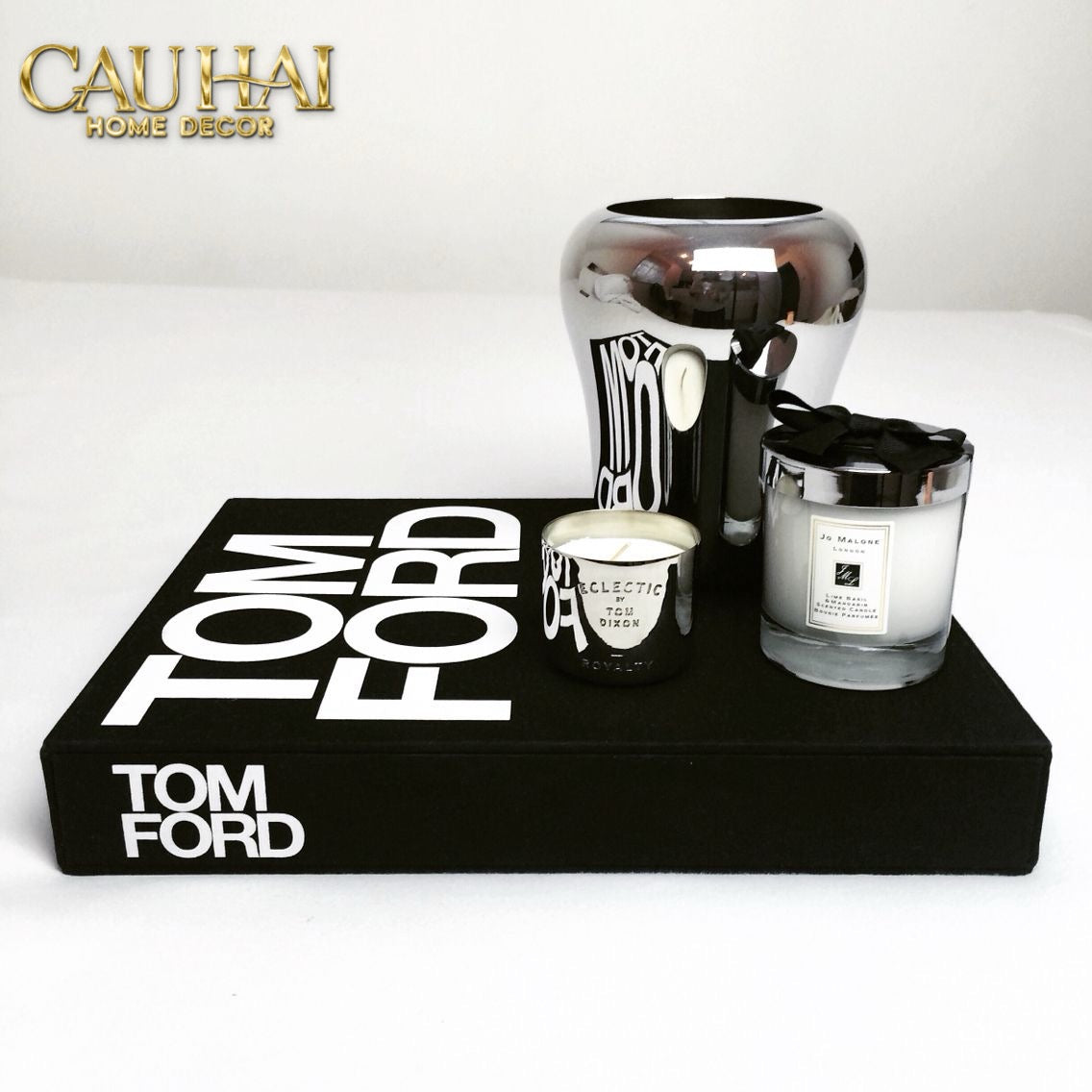 Maison Couture - Sách Fashion Runway Tom Ford 002 - Noir / Blanc / Gris-SÁCH TRANG TRÍ-CẬU HAI HOME DECOR