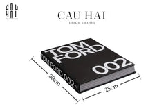 Maison Couture - Sách Fashion Runway Tom Ford 002 - Noir / Blanc / Gris-SÁCH TRANG TRÍ-CẬU HAI HOME DECOR