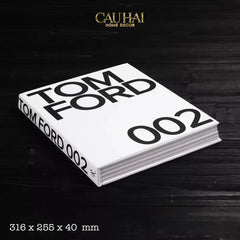 Maison Couture - Sách Fashion Runway Tom Ford 002 - Noir / Blanc / Gris-SÁCH TRANG TRÍ-CẬU HAI HOME DECOR