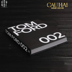 Maison Couture - Sách Fashion Runway Tom Ford 002 - Noir / Blanc / Gris-SÁCH TRANG TRÍ-CẬU HAI HOME DECOR