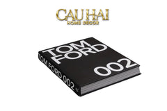 Maison Couture - Sách Fashion Runway Tom Ford 002 - Noir / Blanc / Gris-SÁCH TRANG TRÍ-CẬU HAI HOME DECOR