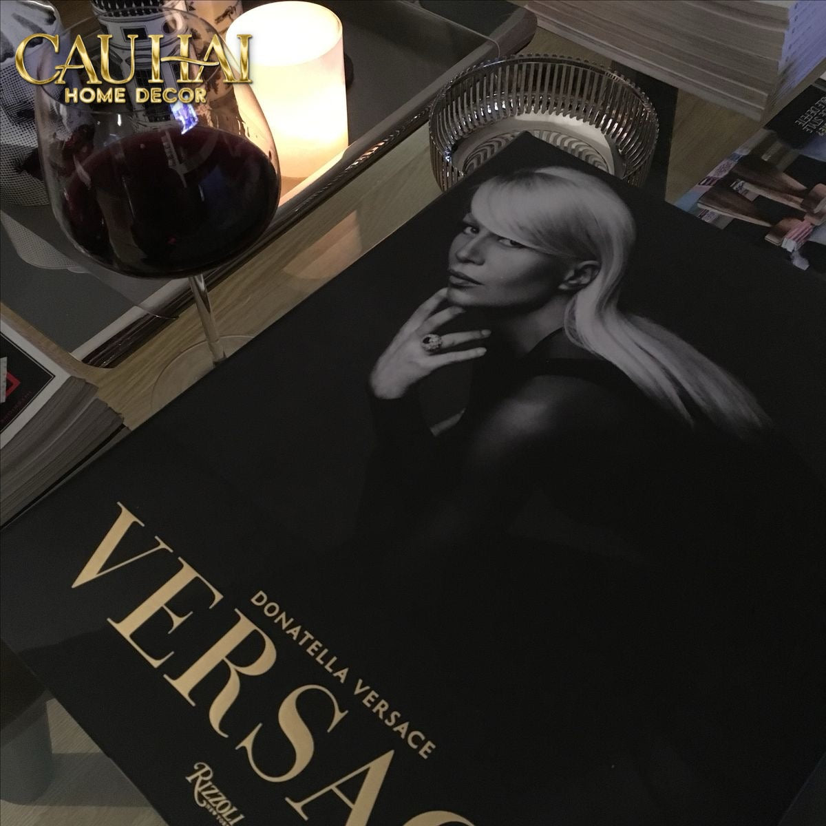 Maison Couture -Sách Fashion Runway Versace 24x30-SÁCH TRANG TRÍ-CẬU HAI HOME DECOR