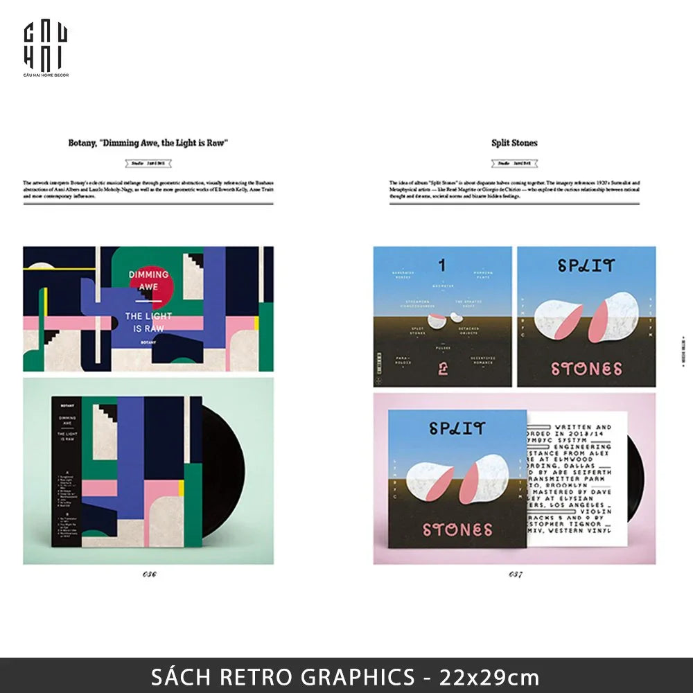 Maison Couture - Sách Retro Graphics Classic Vintage-CẬU HAI HOME DECOR