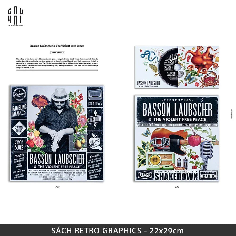 Maison Couture - Sách Retro Graphics Classic Vintage-CẬU HAI HOME DECOR