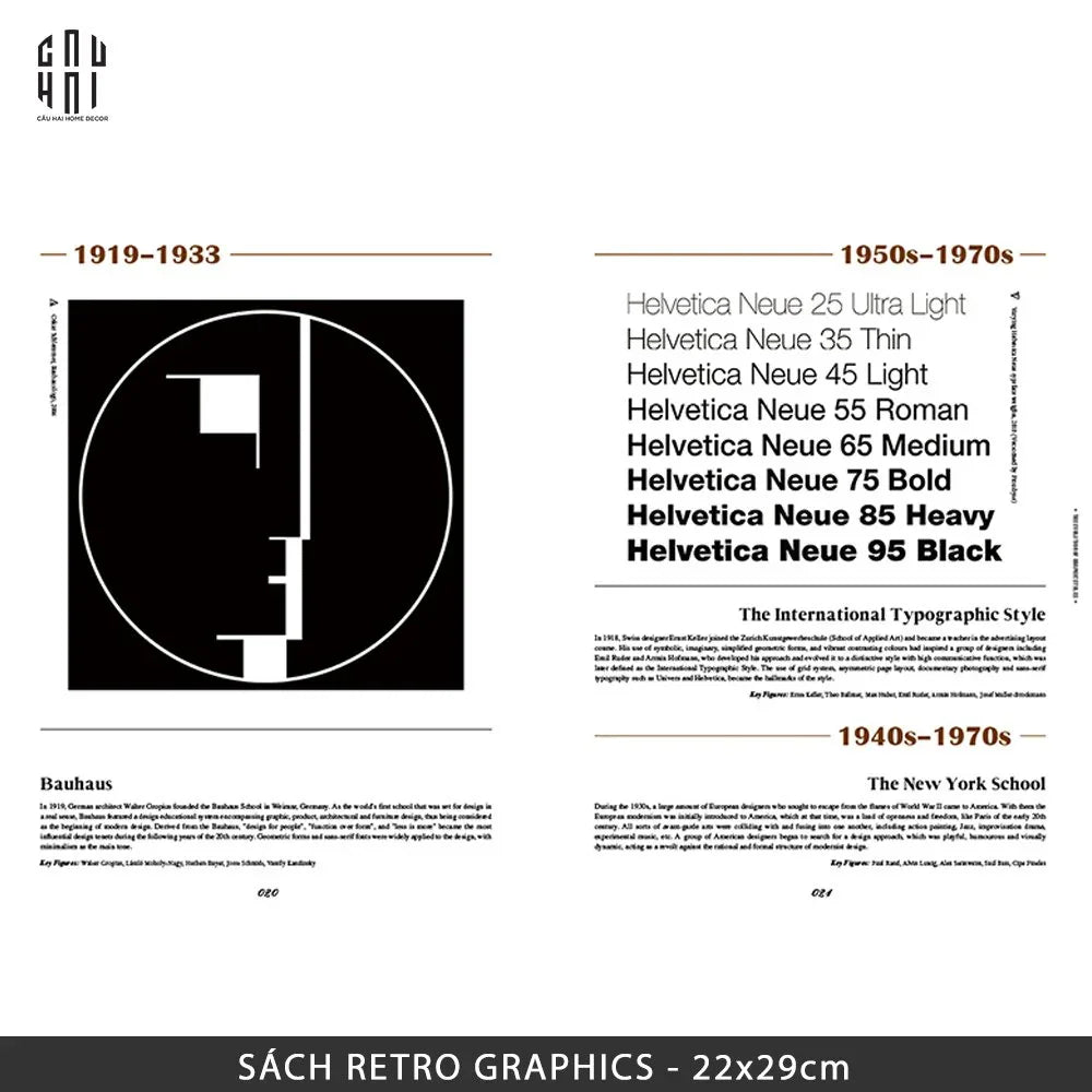 Maison Couture - Sách Retro Graphics Classic Vintage-CẬU HAI HOME DECOR