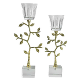 Maison Couture - Set 2 Đế Nến Pha Lê Aurum Branche Spéciale Édition H33/40 - CẬU HAI HOME DECOR