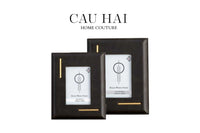 Maison Couture - Set 2 Khung Ảnh Da Mystery Savoir Frame-KHUNG ẢNH-CẬU HAI HOME DECOR