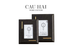 Maison Couture - Set 2 Khung Ảnh Da Mystery Savoir Frame-KHUNG ẢNH-CẬU HAI HOME DECOR