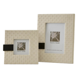 Maison Couture - Set 2 Khung Ảnh White Pearl Cannage - CẬU HAI HOME DECOR