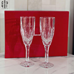 Maison Couture - Set 2 Ly Pha Lê Champagne Crown Cristalleries Allure Champagne Glasses 21.5x6.5 210ml-LY THỦY TINH-CẬU HAI HOME DECOR
