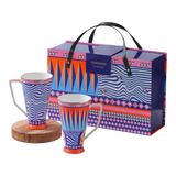 Maison Couture - Set 2 Ly Trà Cà Phê / Prismatique Royale Mug Arlequin 500Ml-SET BÌNH TRÀ-Đối tác tại Trung Quốc theo từng đơn đặt hàng-CẬU HAI HOME DECOR
