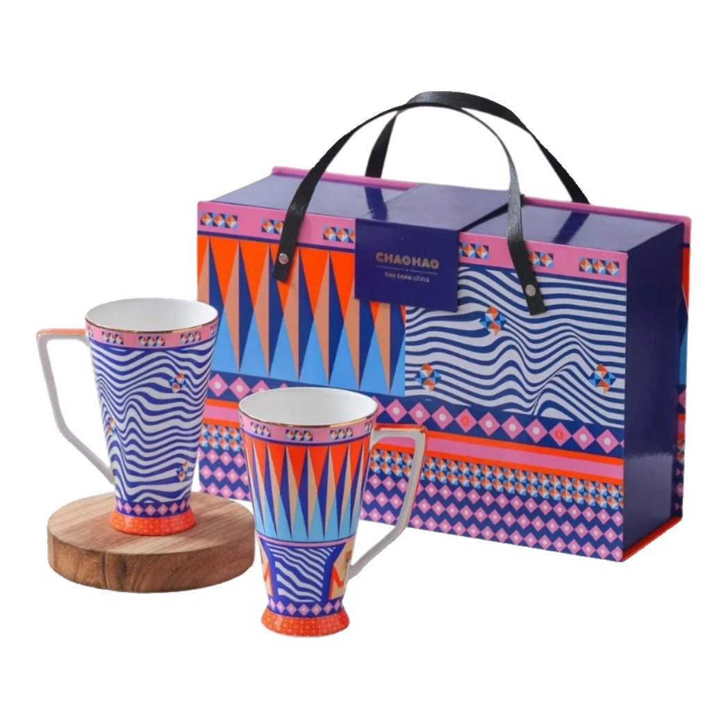 Maison Couture - Set 2 Ly Trà Cà Phê / Prismatique Royale Mug Arlequin 500Ml