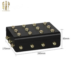 Maison Couture - Set 2 Rương Jewelry Gothic Blackhorn Chest Fw25-TƯỢNG TRANG TRÍ-CẬU HAI HOME DECOR