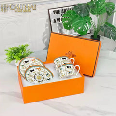 Maison Couture - Set 2 Tách Trà H Class Couvertures et Tenues Scarf Équestre-CẬU HAI HOME DECOR