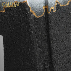Maison Couture - Set 2 Tượng Quốc Phục Oriental Traditional Costume Lava Mantle H30/35-TƯỢNG TRANG TRÍ-CẬU HAI HOME DECOR