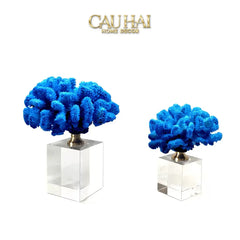 Maison Couture - Set 2 Tượng San Hô Đế Pha Lê Azure Tidal Aether Coral-TƯỢNG TRANG TRÍ-CẬU HAI HOME DECOR