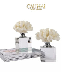 Maison Couture - Set 2 Tượng San Hô Đế Pha Lê Azure Tidal Aether Coral-TƯỢNG TRANG TRÍ-CẬU HAI HOME DECOR