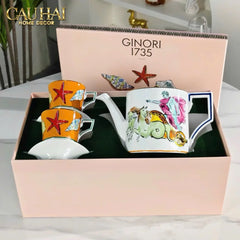 Maison Couture - Set 4 Đĩa Tráng Miệng 20cm Ginori 8" Labirito Héritage Dinner/Desert Plates Set 4pcs-CẬU HAI HOME DECOR