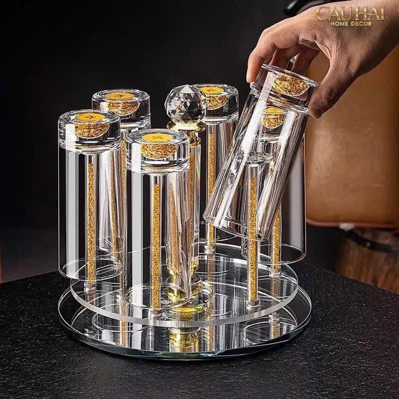Maison Couture - Set 6 Ly Bia Thuỷ Tinh Highball Glorious & Cristalleries Trays 285Ml-CẬU HAI HOME DECOR