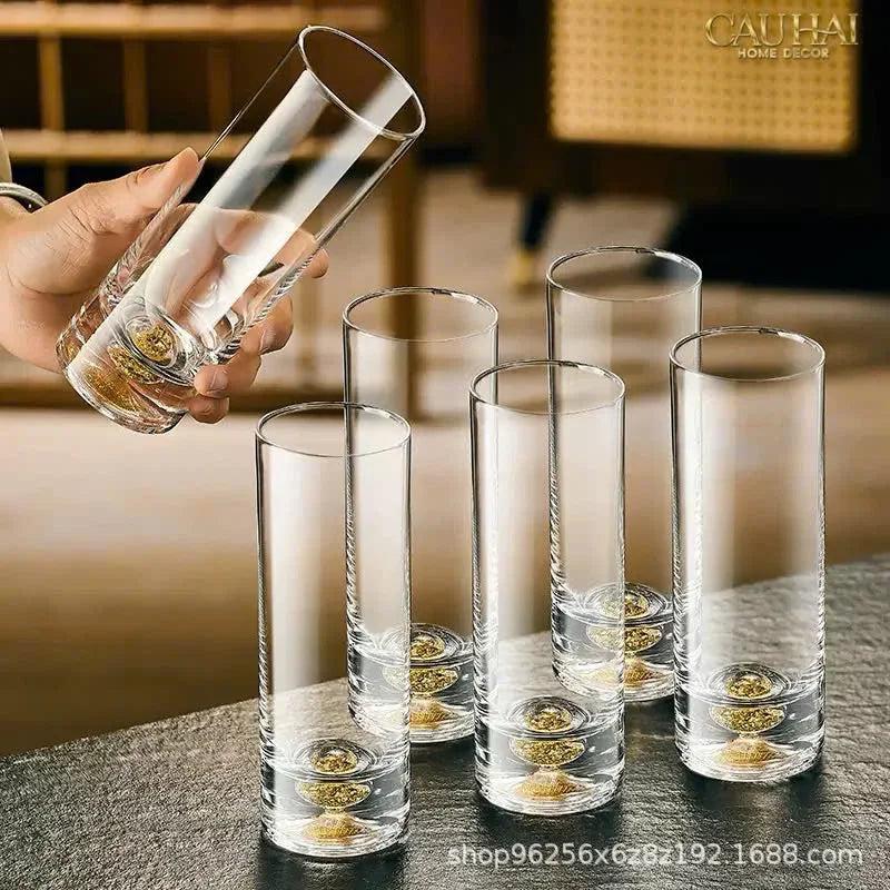 Maison Couture - Set 6 Ly Bia Thuỷ Tinh Highball Glorious & Cristalleries Trays 285Ml-CẬU HAI HOME DECOR