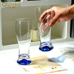 Maison Couture - Set 6 Ly Bia Thuỷ Tinh Oceanami & Cristalleries Stemware Rack 320Ml-LY THỦY TINH-CẬU HAI HOME DECOR