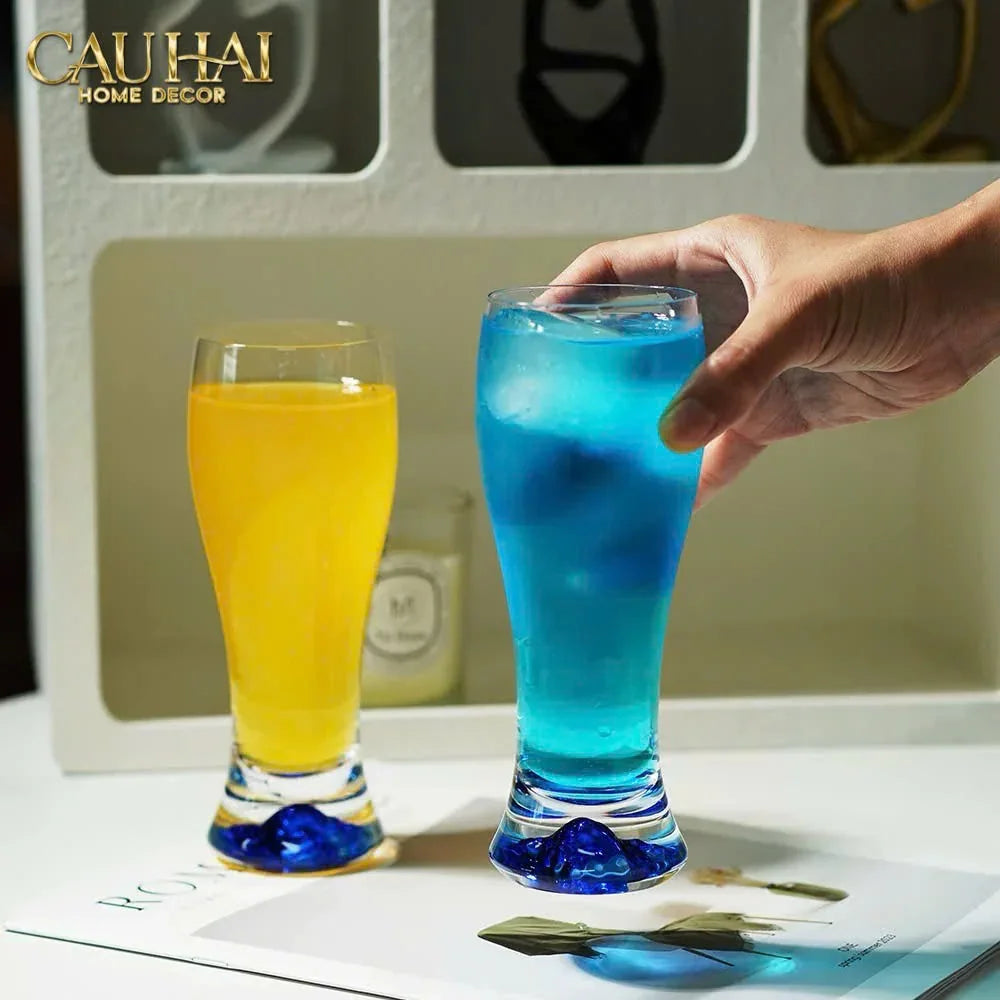 Maison Couture - Set 6 Ly Bia Thuỷ Tinh Oceanami & Cristalleries Stemware Rack 320Ml-LY THỦY TINH-CẬU HAI HOME DECOR