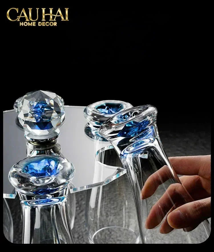Maison Couture - Set 6 Ly Bia Thuỷ Tinh Oceanami & Cristalleries Stemware Rack 320Ml-LY THỦY TINH-CẬU HAI HOME DECOR