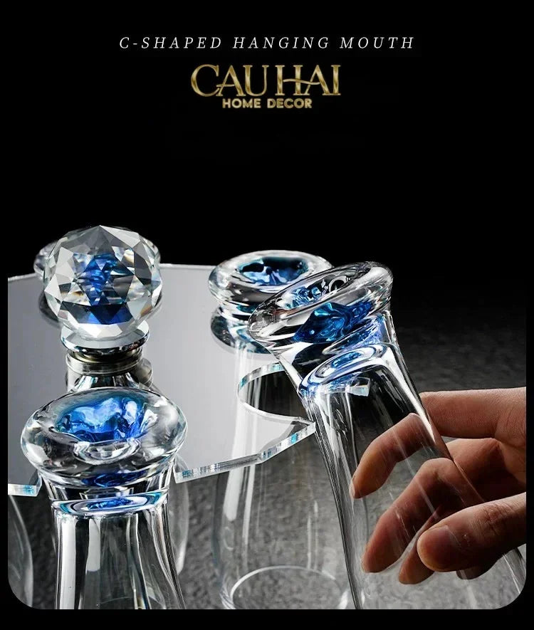 Maison Couture - Set 6 Ly Bia Thuỷ Tinh Oceanami & Cristalleries Stemware Rack 320Ml-LY THỦY TINH-CẬU HAI HOME DECOR