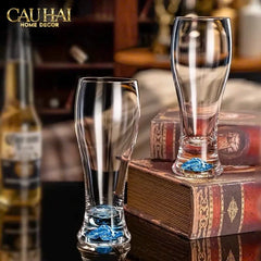 Maison Couture - Set 6 Ly Bia Thuỷ Tinh Oceanami & Cristalleries Stemware Rack 320Ml-LY THỦY TINH-CẬU HAI HOME DECOR