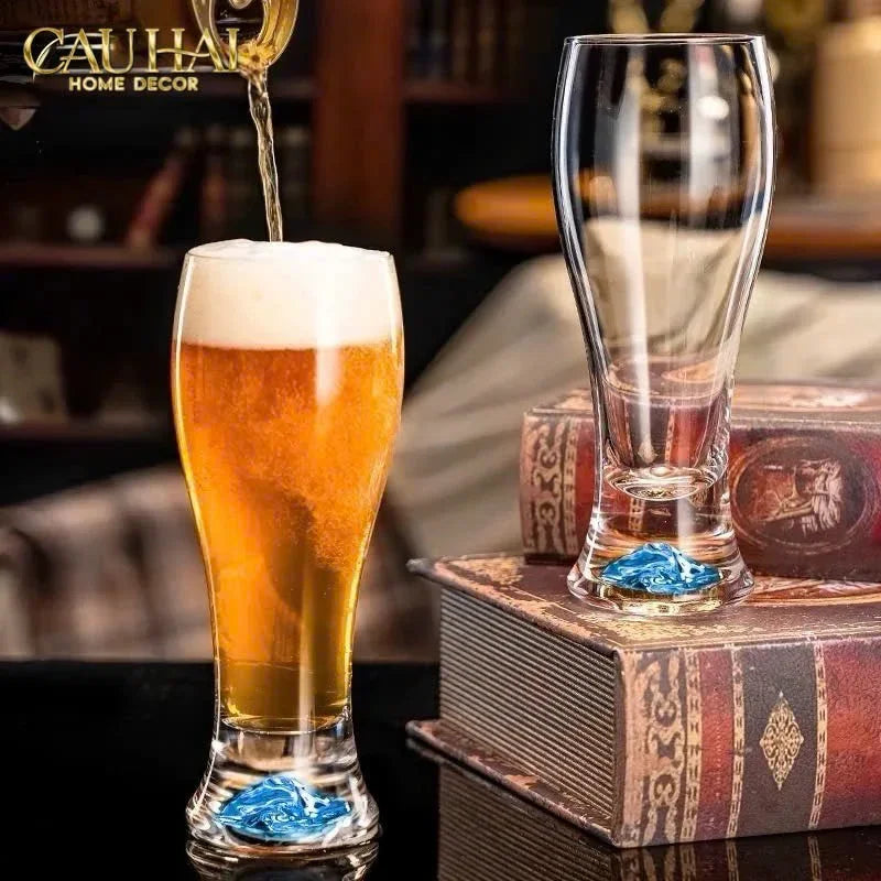 Maison Couture - Set 6 Ly Bia Thuỷ Tinh Oceanami & Cristalleries Stemware Rack 320Ml-LY THỦY TINH-CẬU HAI HOME DECOR