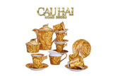 Maison Couture - Set Bình Trà / Cà Phê 15pcs Signature V Class Barocco Gold Spéciale Tea/Coffee Set-SET BÌNH TRÀ-CẬU HAI HOME DECOR