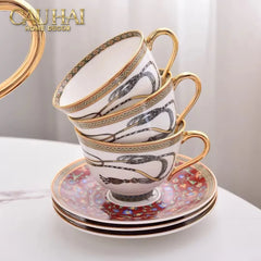 Maison Couture - Set Bình Trà H Class Legacy Équestre Héritage Harnais · Théière Ronde 15Pcs Tea Set-SET BÌNH TRÀ-CẬU HAI HOME DECOR