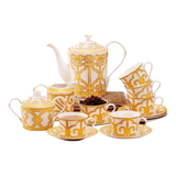 Maison Couture - Set Bình Trà H Class Soleil Éclat Privé 21Pcs - Leather Box-SET BÌNH TRÀ-Đối tác tại Trung Quốc theo từng đơn đặt hàng-CẬU HAI HOME DECOR