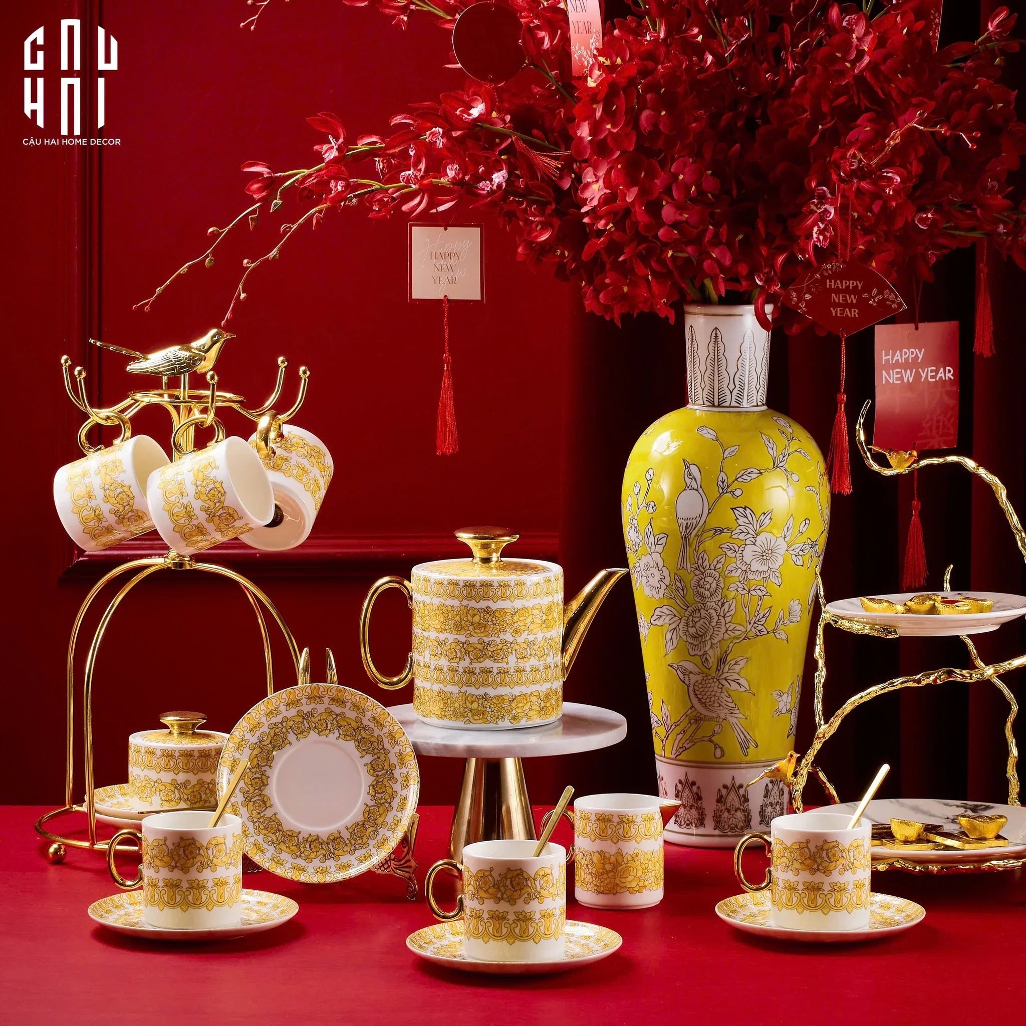 Maison Couture - Set Bình Trà Medusa V Class Atélier Rhapsody Tea Set 21Pcs-SET BÌNH TRÀ-CẬU HAI HOME DECOR