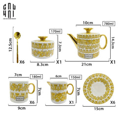 Maison Couture - Set Bình Trà Medusa V Class Atélier Rhapsody Tea Set 21Pcs-SET BÌNH TRÀ-CẬU HAI HOME DECOR