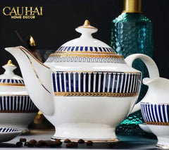 Maison Couture - Set Bình Trà Royal Dynasty 21 Pcs Ss25-SET BÌNH TRÀ-CẬU HAI HOME DECOR