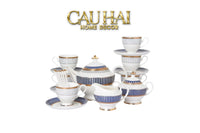 Maison Couture - Set Bình Trà Royal Dynasty 21 Pcs Ss25-CẬU HAI HOME DECOR