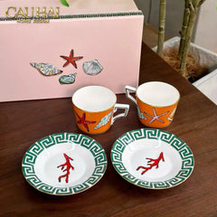 Maison Couture - Set Bình Trà. Ginori Labirito Verde Héritage Tea Set 5 Pcs Giftbox-SET BÌNH TRÀ-CẬU HAI HOME DECOR