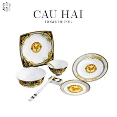 Maison Couture - Set Chén Dĩa 1 Người - Palais De Medusa V Class Dinner Set 8Pcs-SET CHÉN DĨA-CẬU HAI HOME DECOR