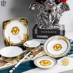 Maison Couture - Set Chén Dĩa 1 Người - Palais De Medusa V Class Dinner Set 8Pcs-SET CHÉN DĨA-CẬU HAI HOME DECOR