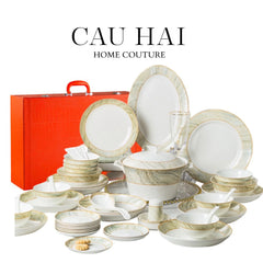 Maison Couture - Set Chén Dĩa La Saturne D'Or 58Pcs-SET CHÉN DĨA-CẬU HAI HOME DECOR