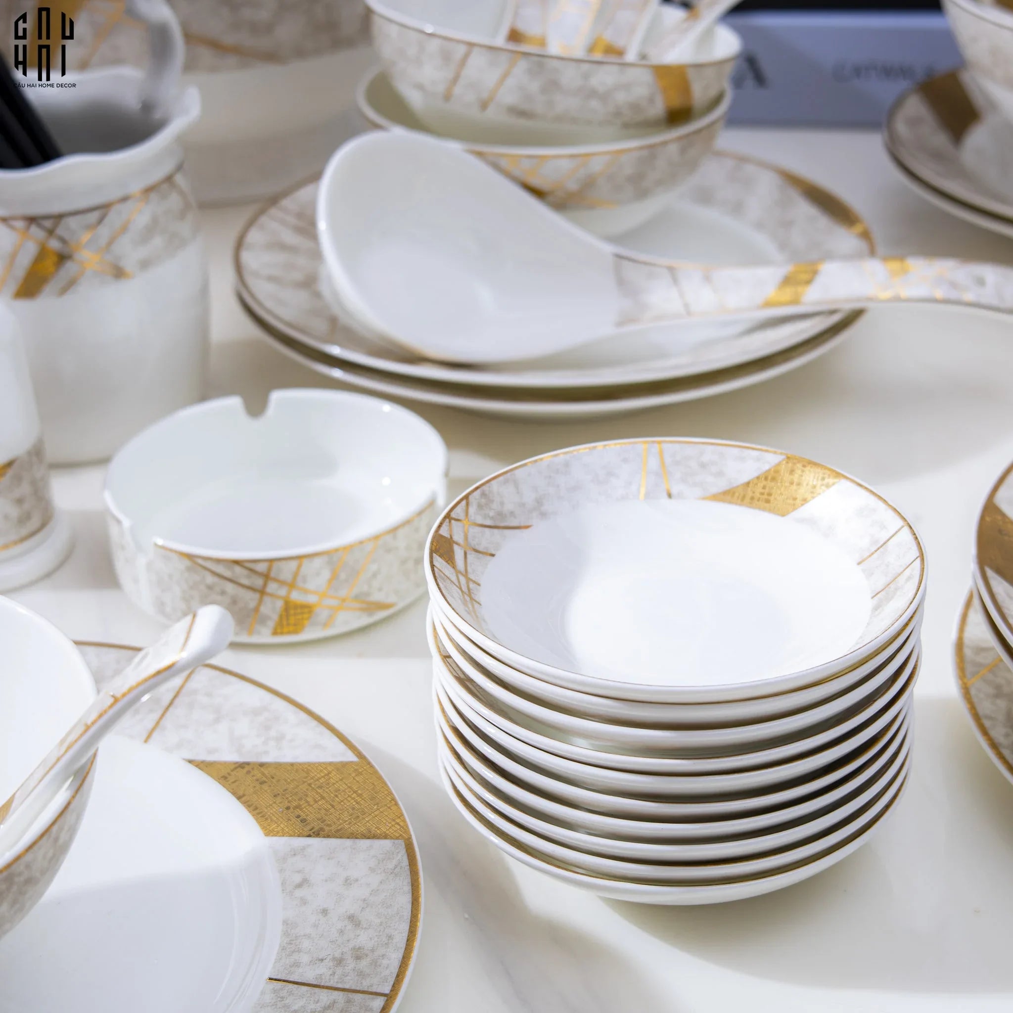 Maison Couture - Set Chén Dĩa L'Éclat Royal 60Pcs-CẬU HAI HOME DECOR